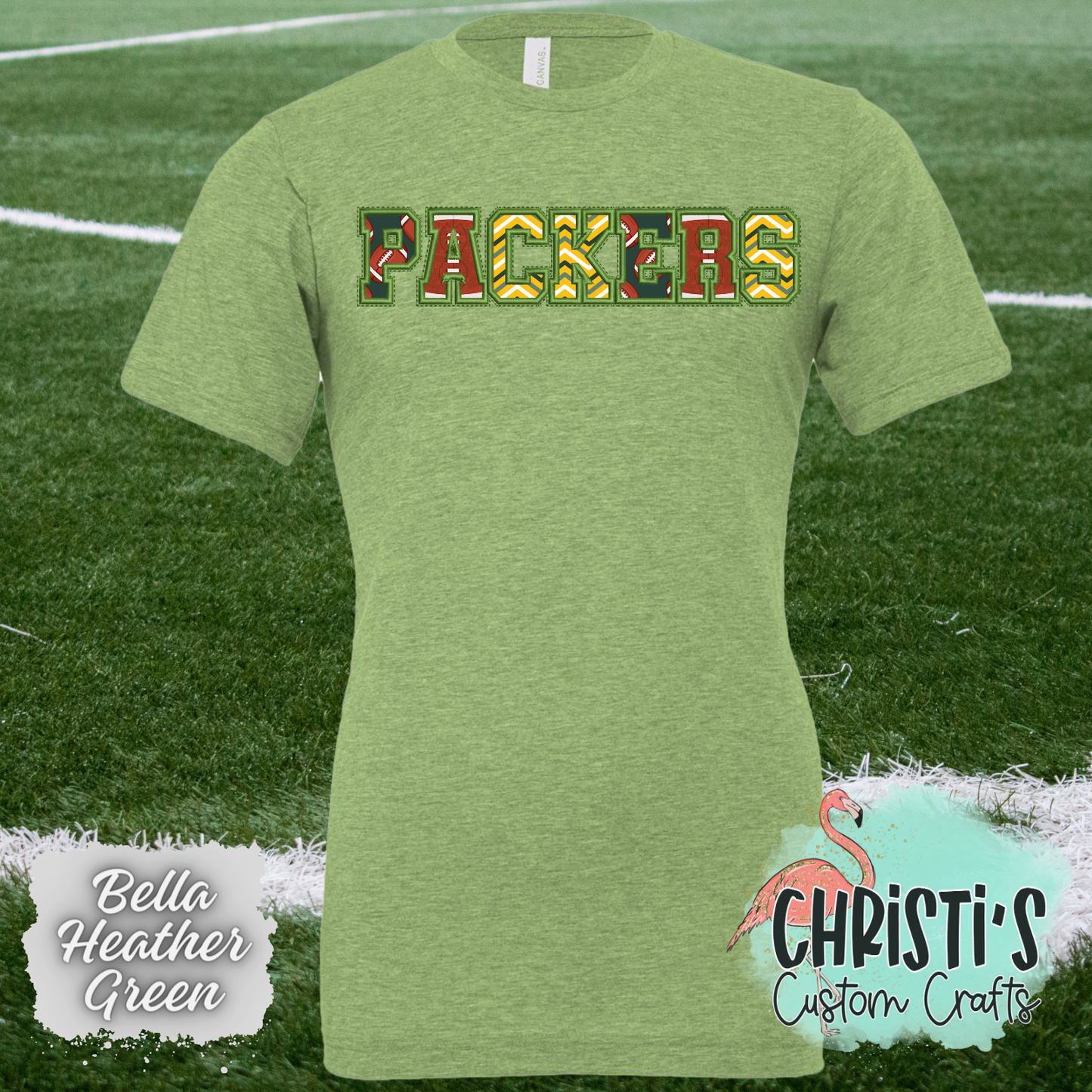 Packers Varsity fill prints