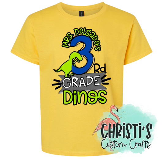 Mrs.Delgado’s Dinos Class Shirt