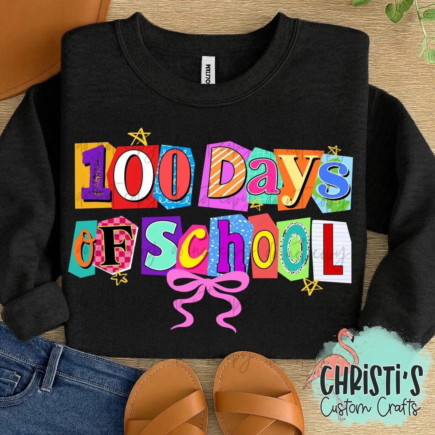 100 Days of School Colorful