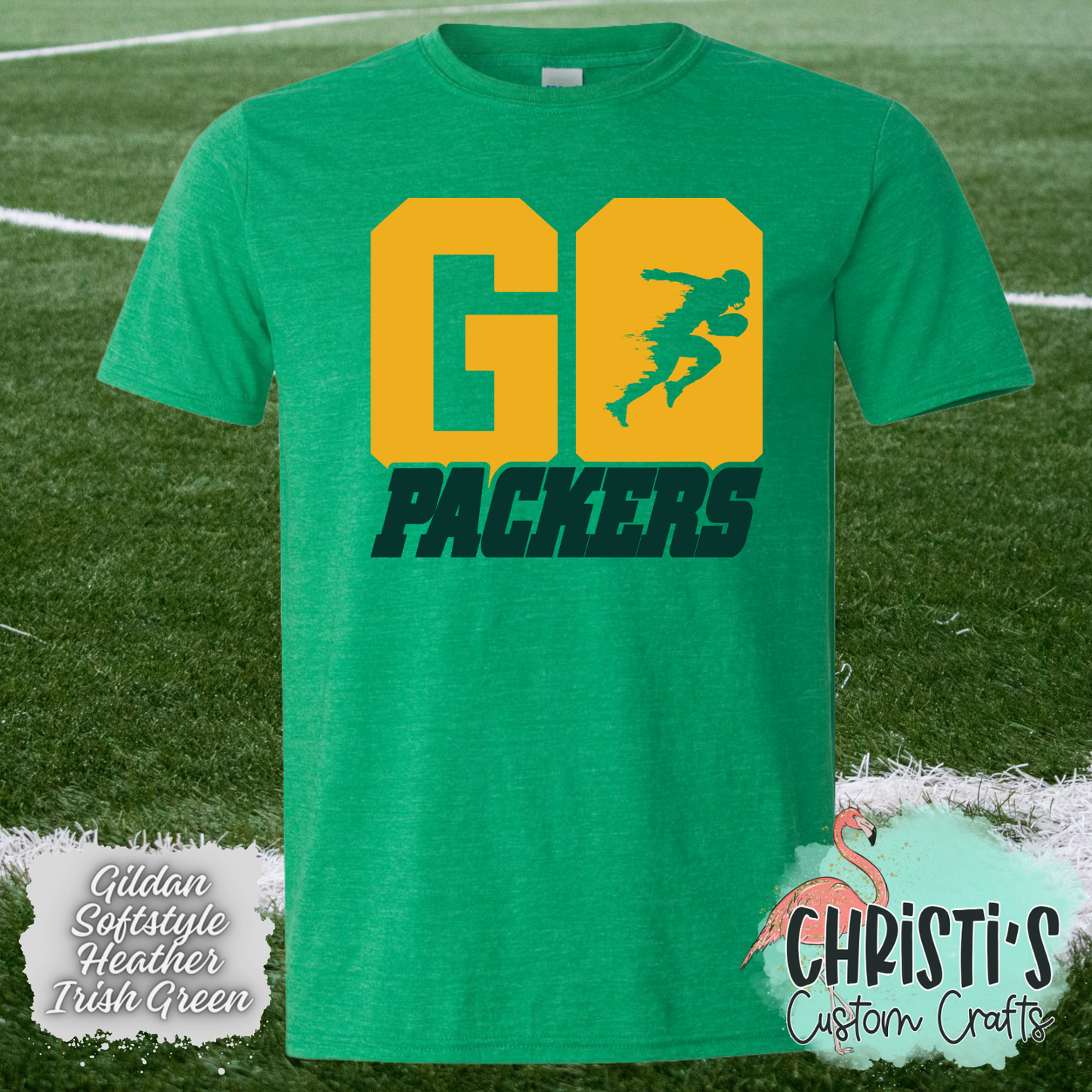GO PACKERS (player cutout)