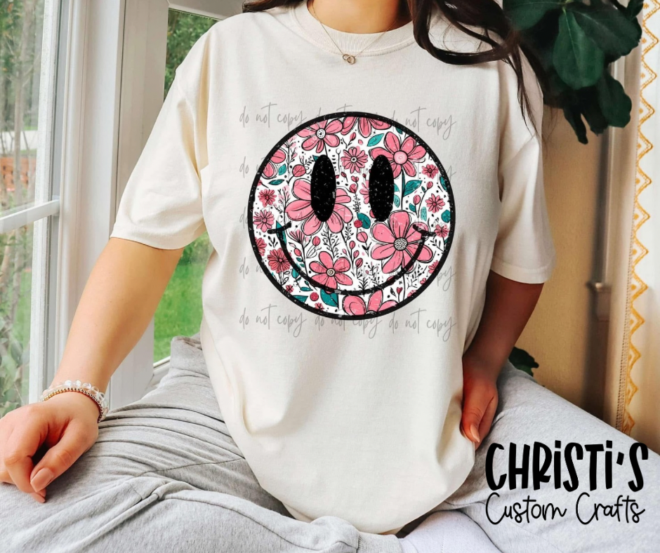 Floral Smiley