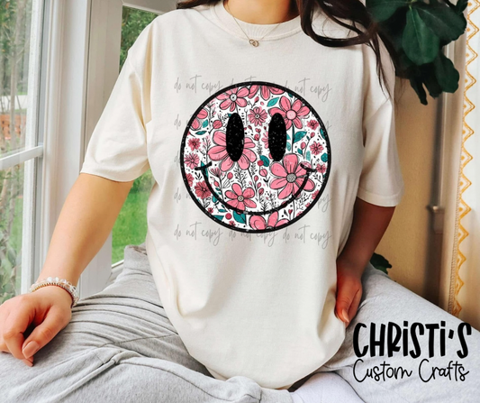 Floral Smiley