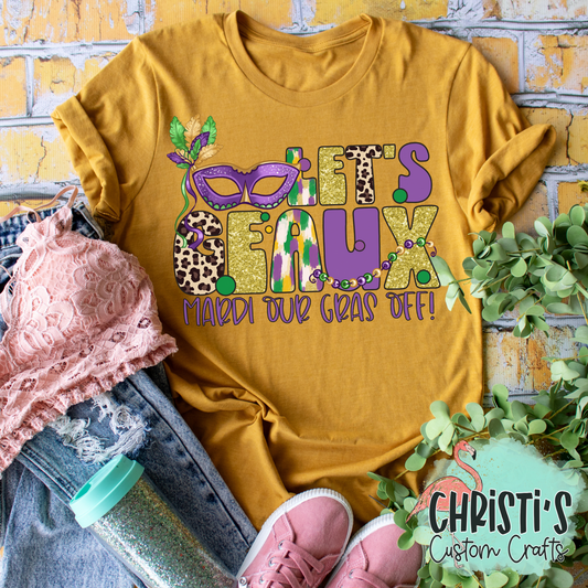 Let’s Geaux Mardi our Gras Off