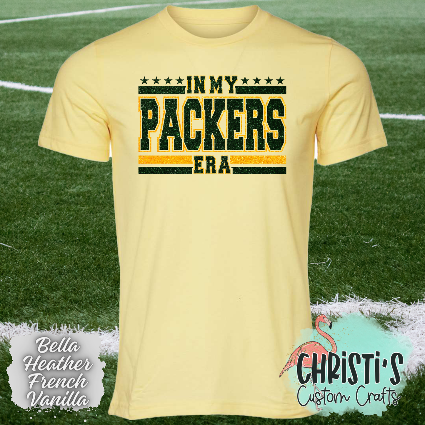 In My Packers Era (faux glitter look)