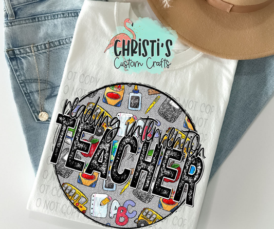 Reading Intervention Teacher