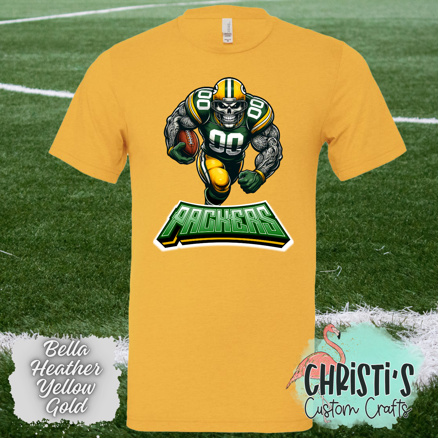 Packers Skull Player