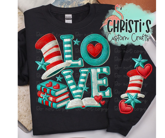 Love reading red and teal