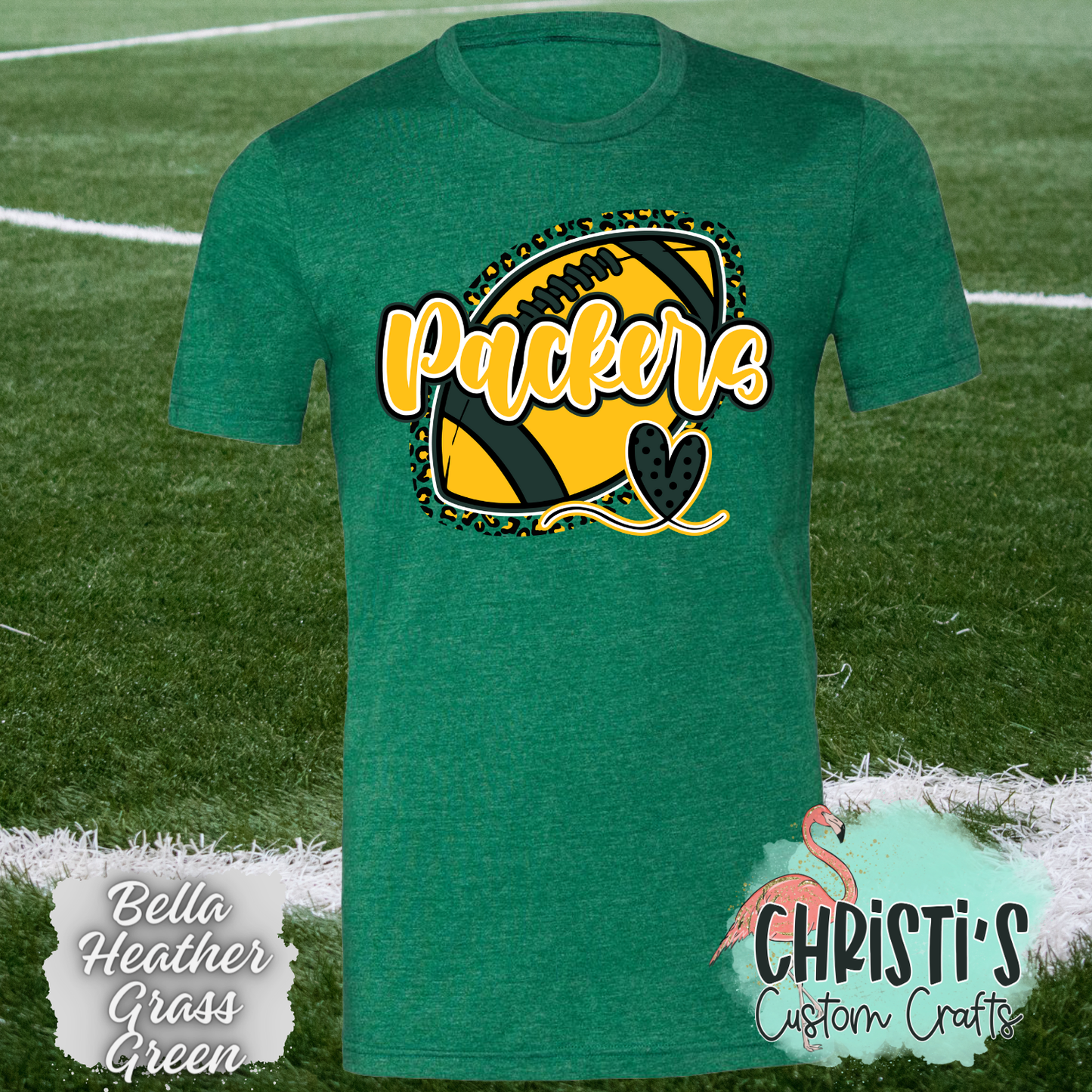 Leopard outline Football