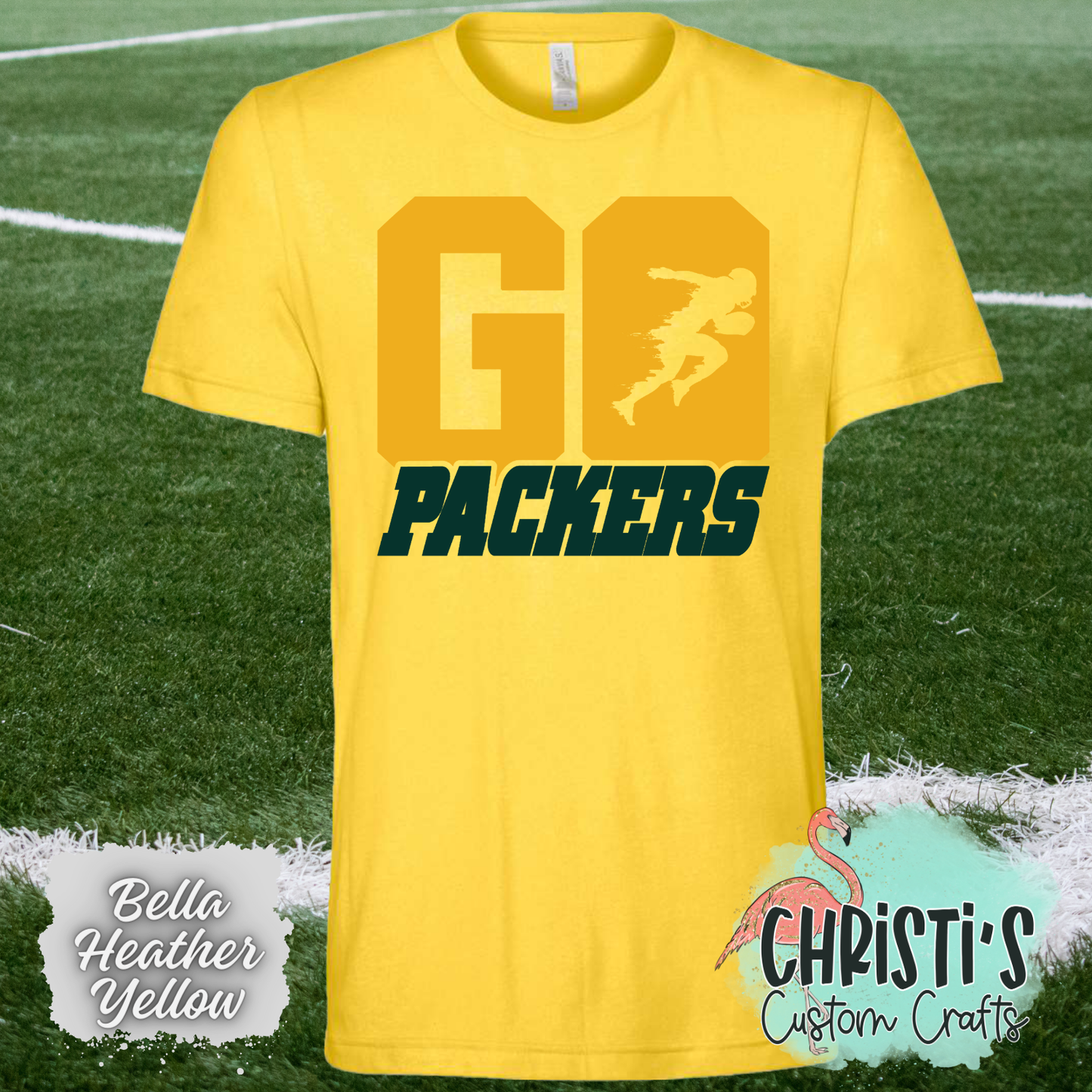 GO PACKERS (player cutout)