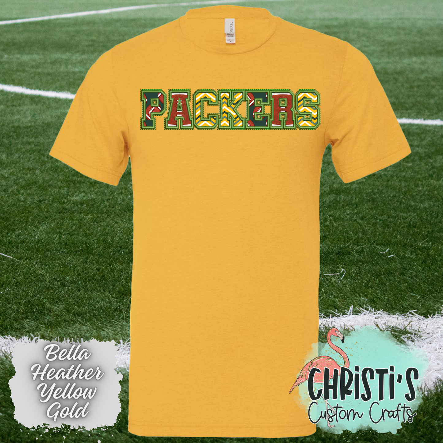 Packers Varsity fill prints