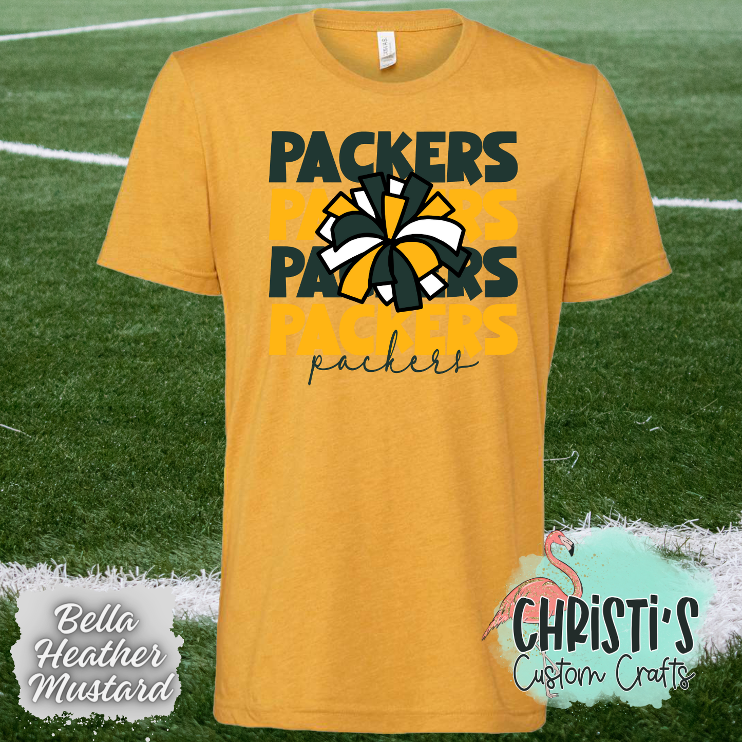 Packers Repeat Pom Pom