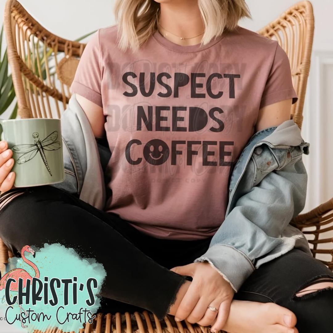 Suspect Needs Coffee