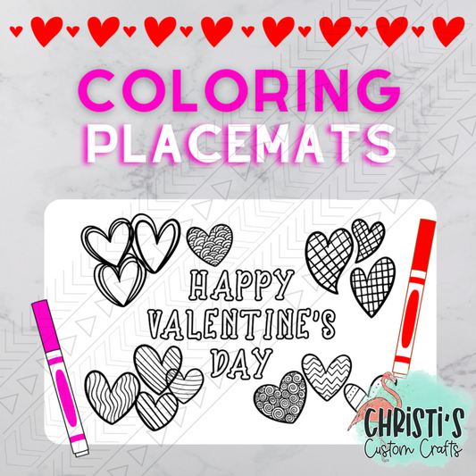 Happy Valentine’s Day Placemat