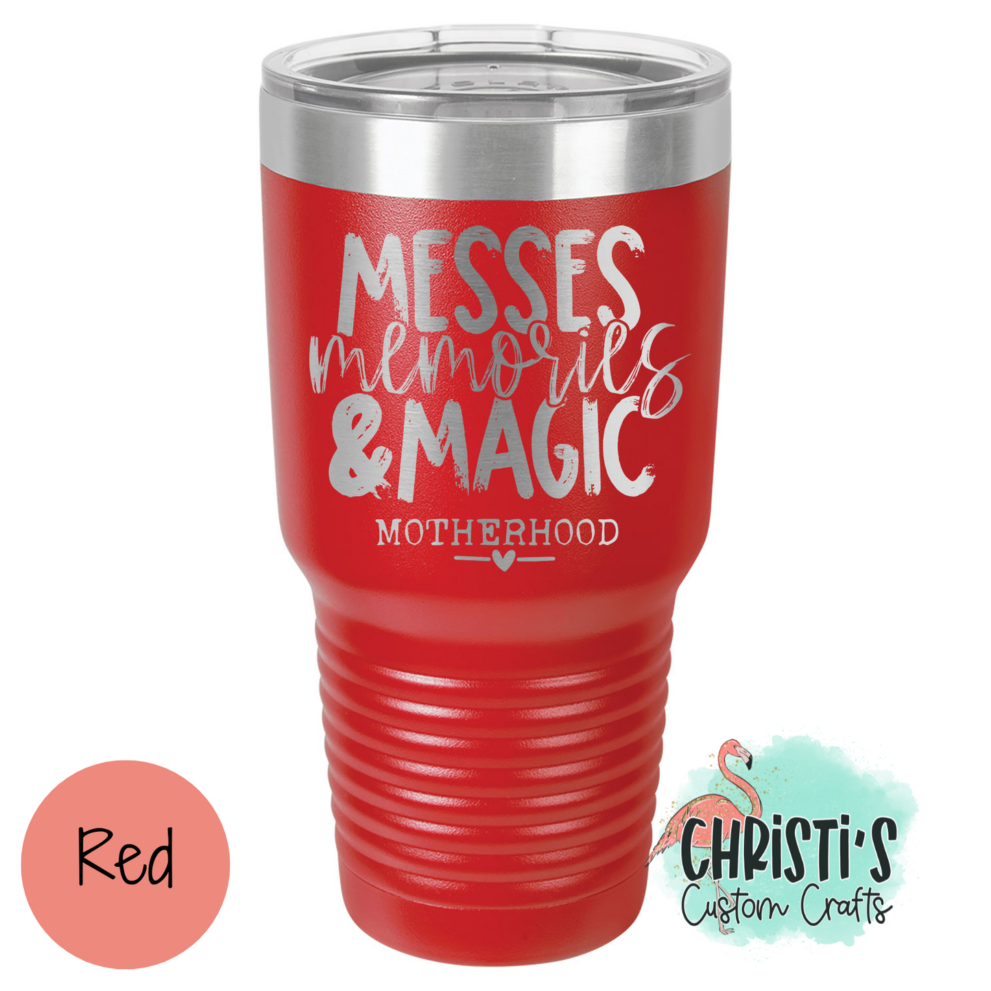 Messes Memories & Magic Powder Coated Tumblers