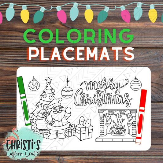 Merry Christmas Santa Placemat