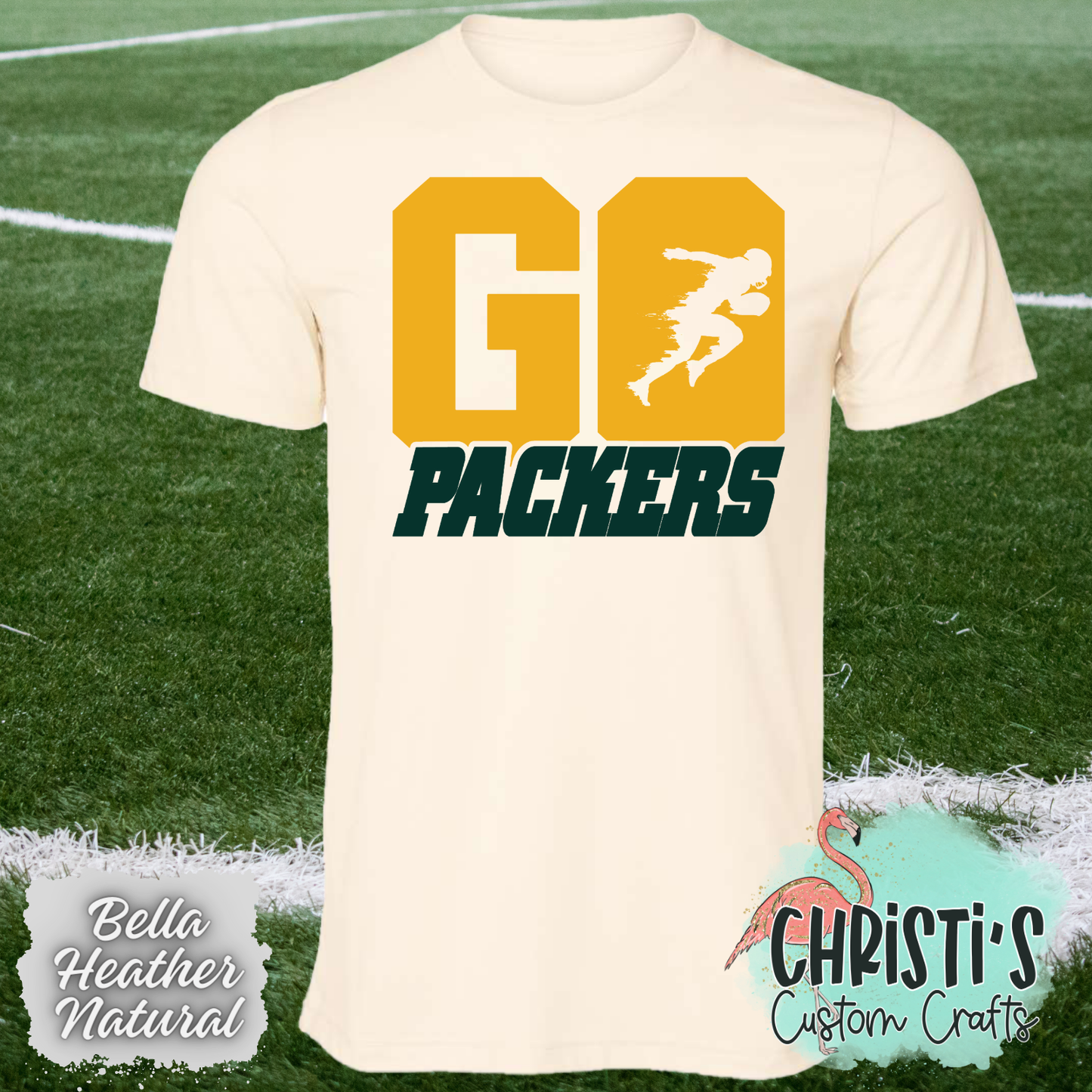 GO PACKERS (player cutout)