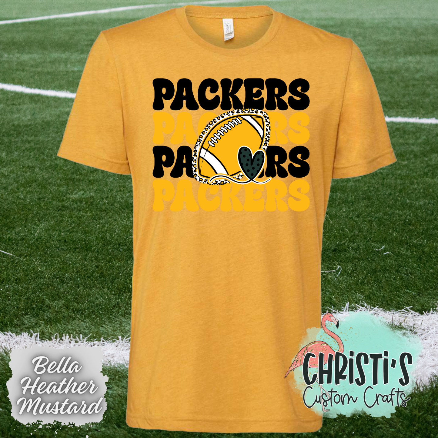 Black and Gold Packers Repeat