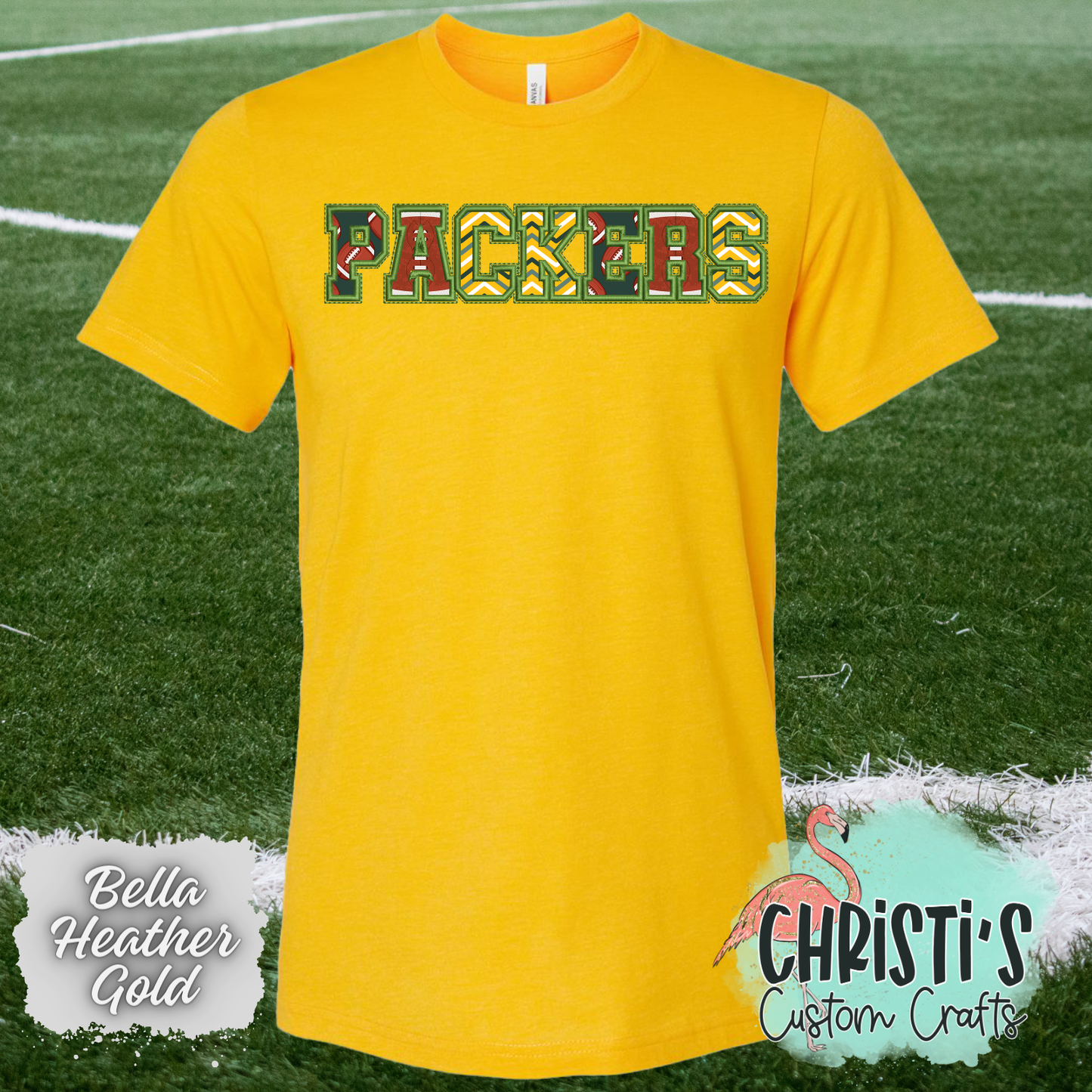 Packers Varsity fill prints