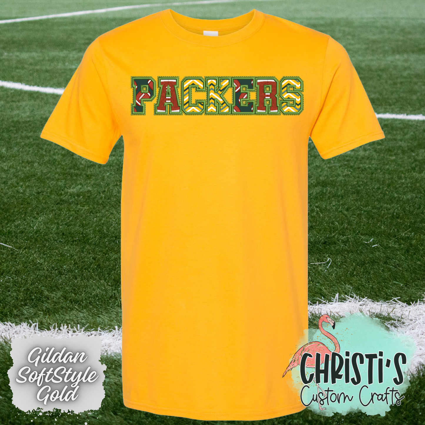 Packers Varsity fill prints