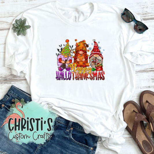 Happy Hallothanksmas Gnomes