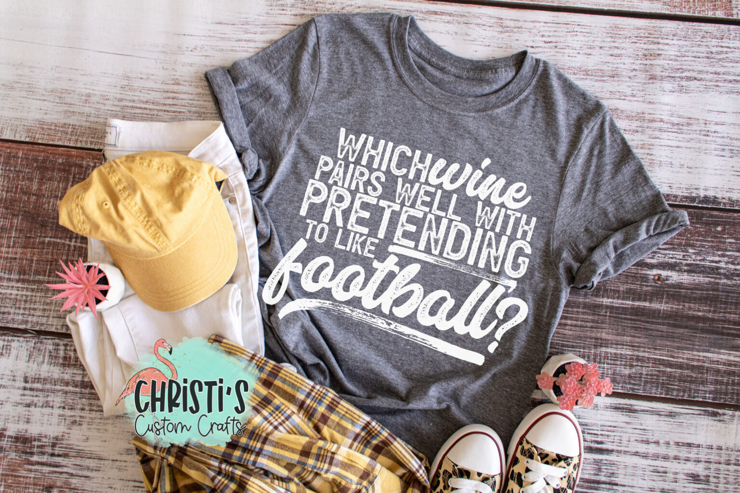 Which wine pairs well with pretending to like Football?