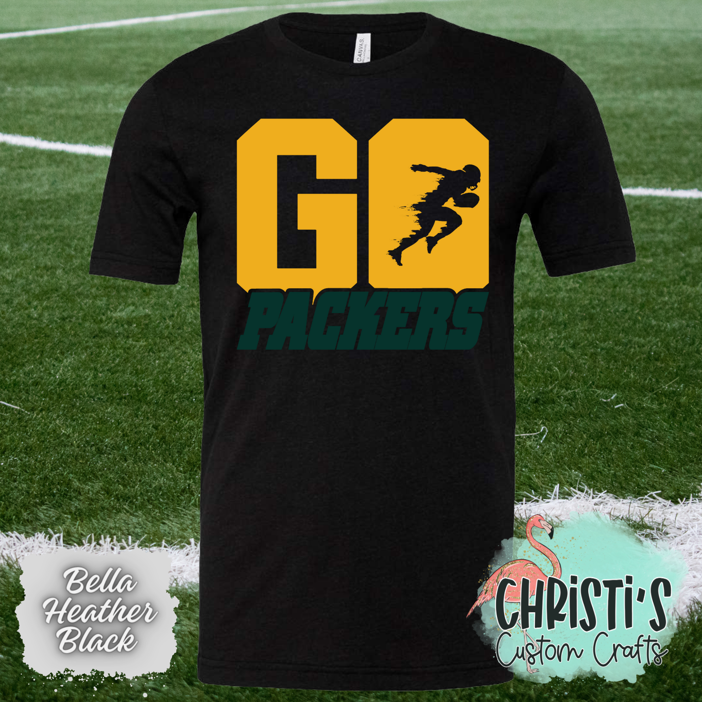 GO PACKERS (player cutout)