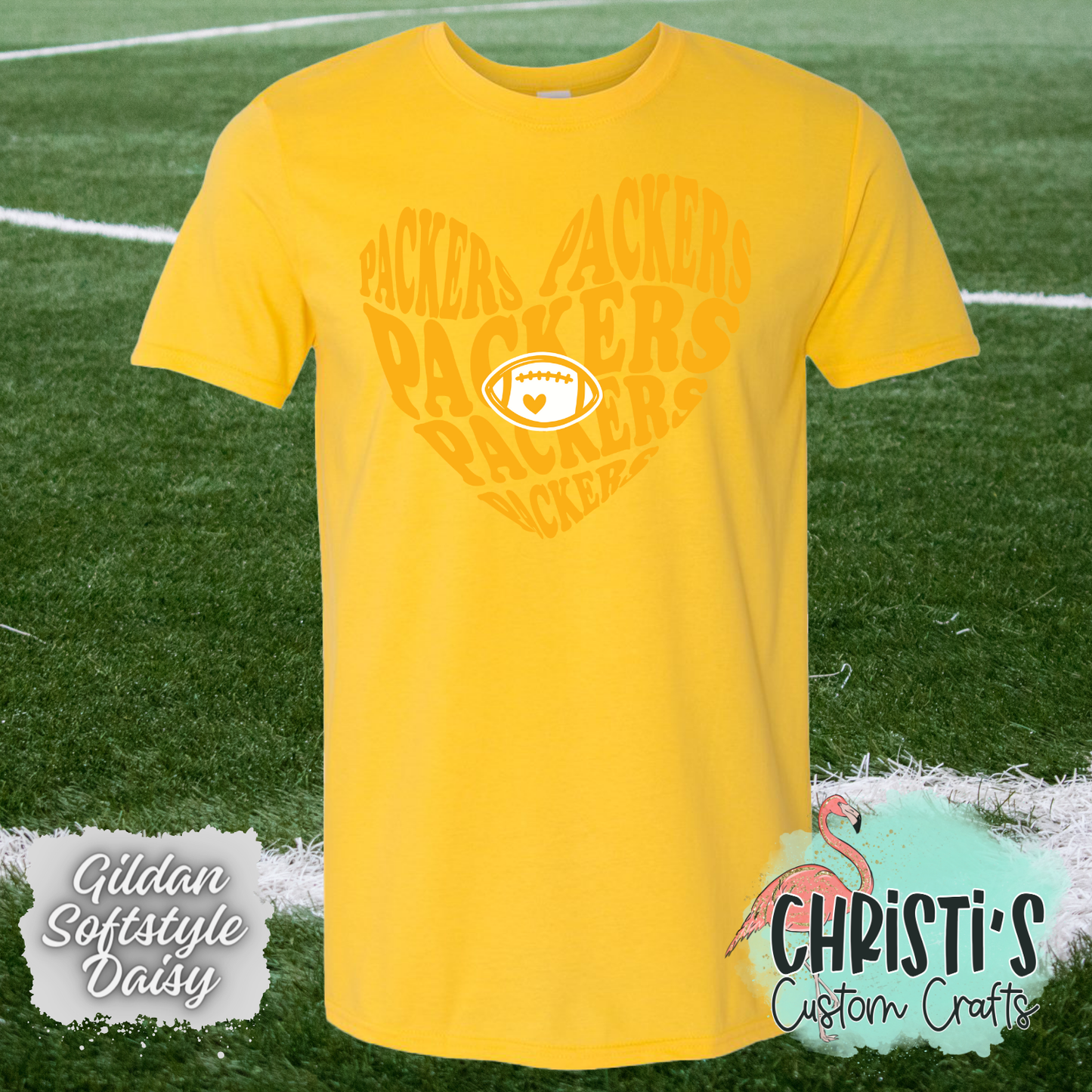 Packers repeat Heart Shape