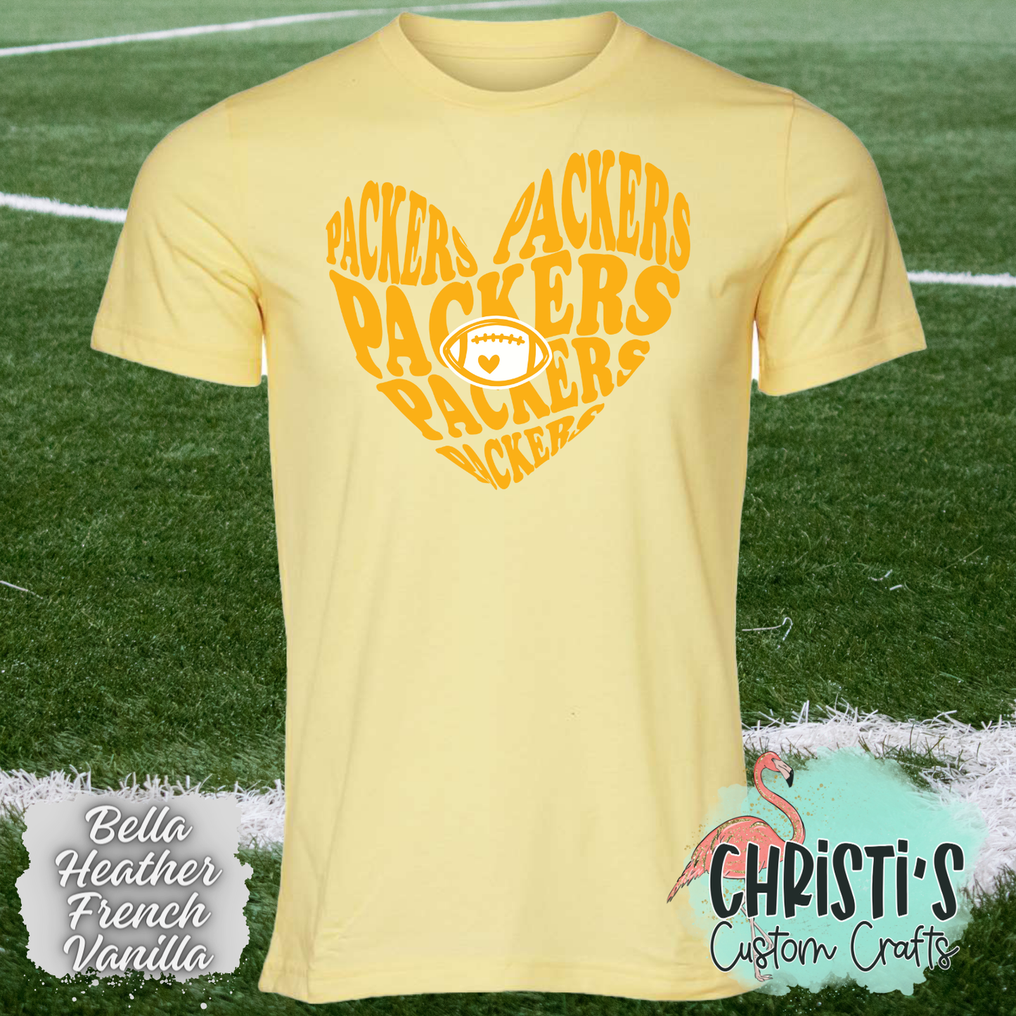 Packers repeat Heart Shape