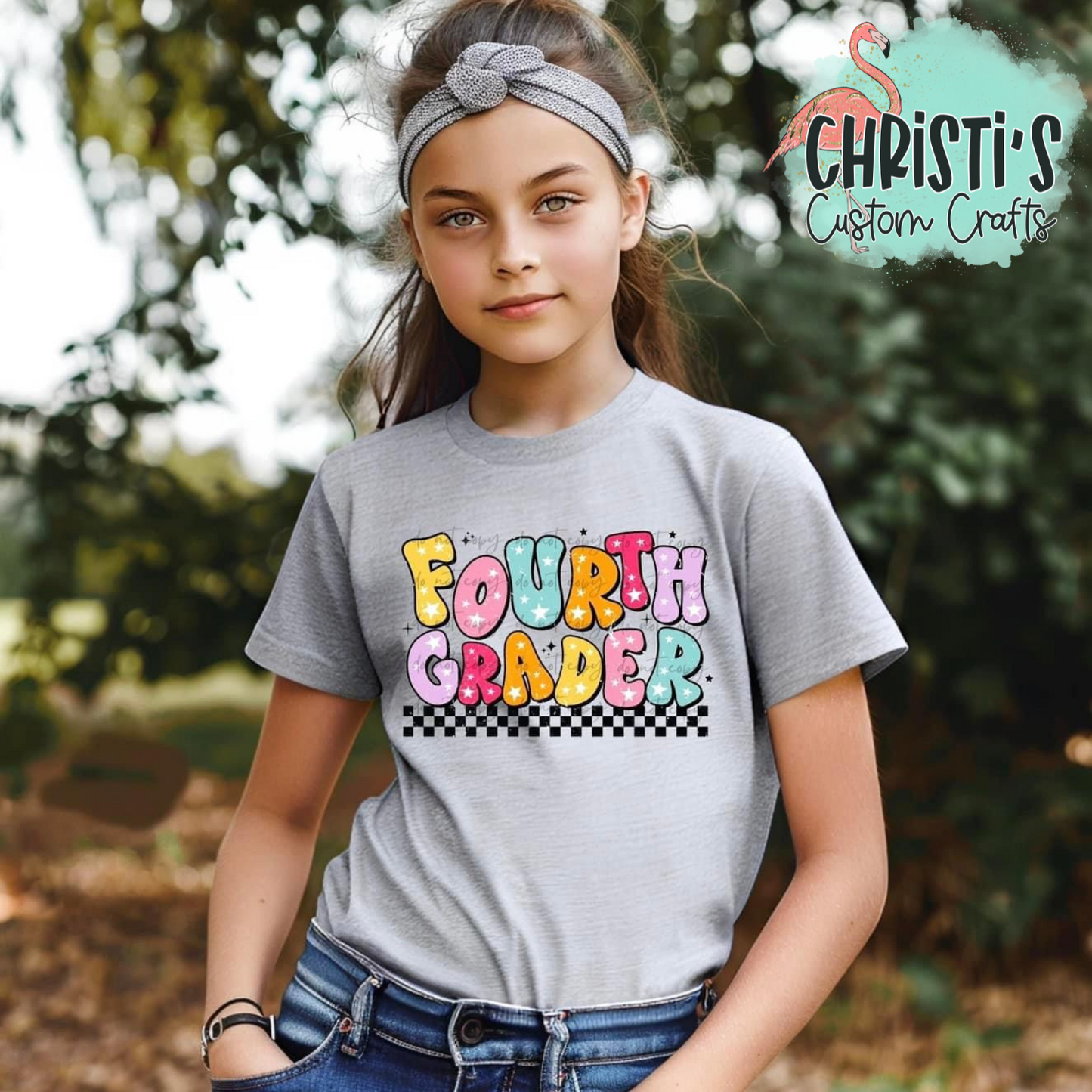 Pastel Star Checkered Grades