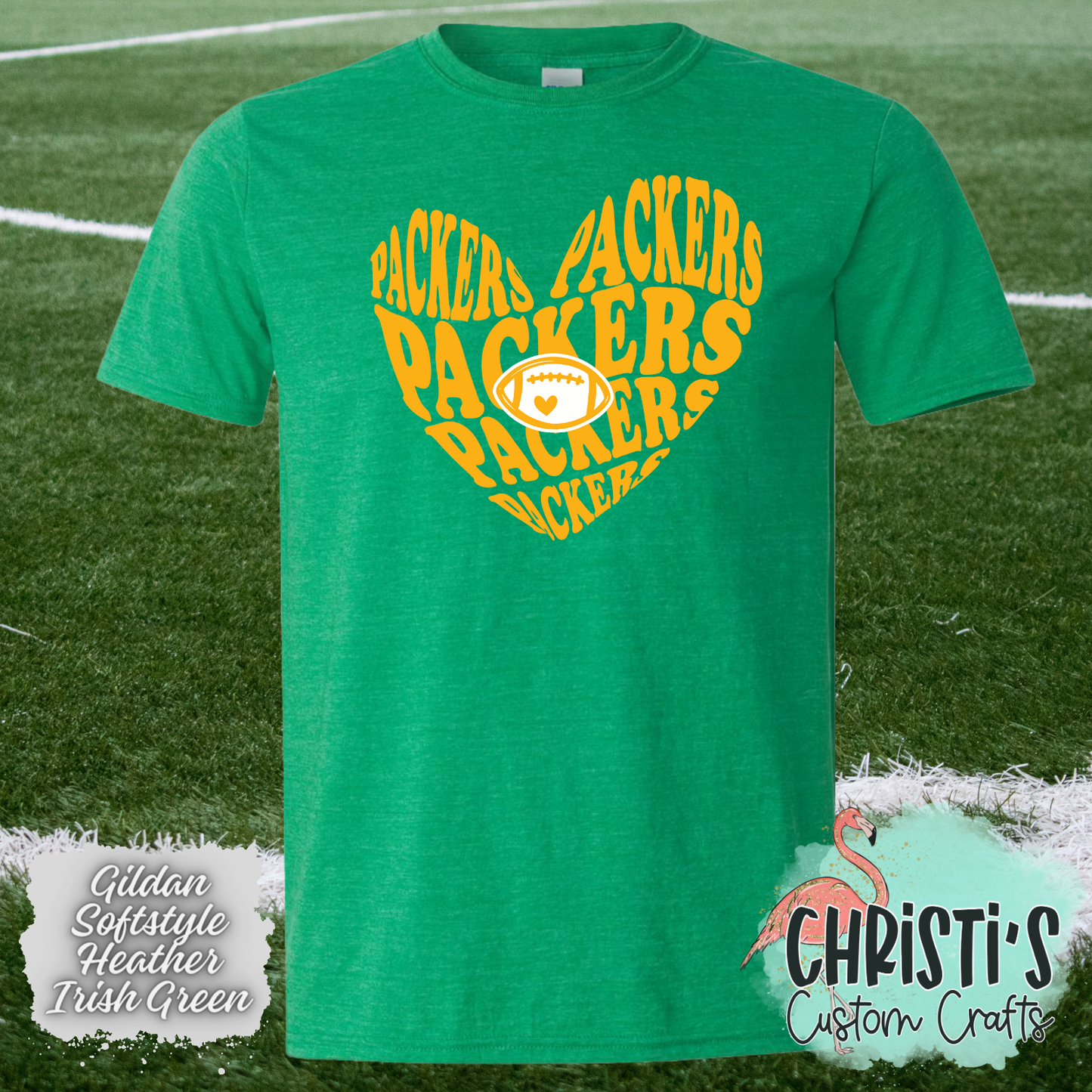 Packers repeat Heart Shape