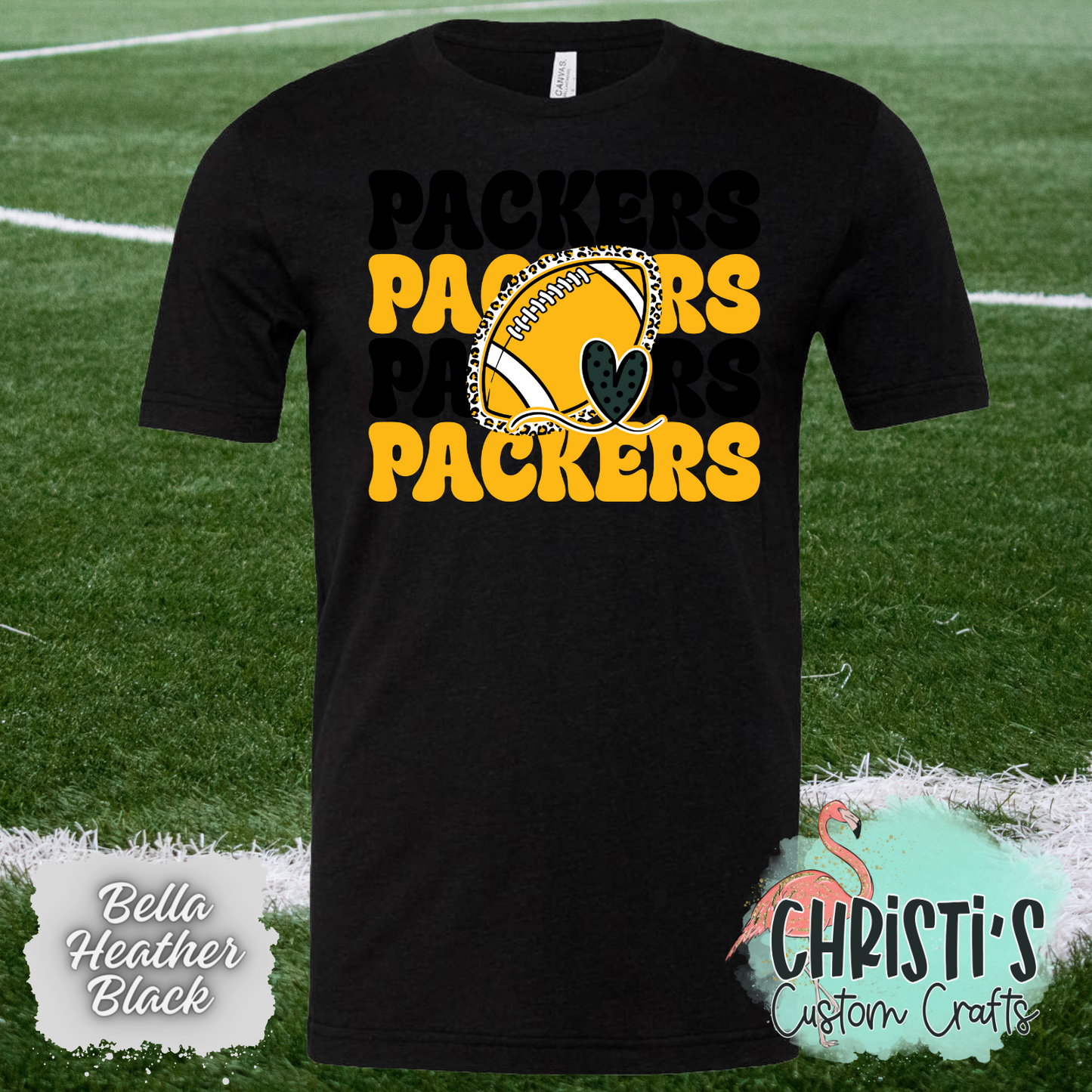 Black and Gold Packers Repeat