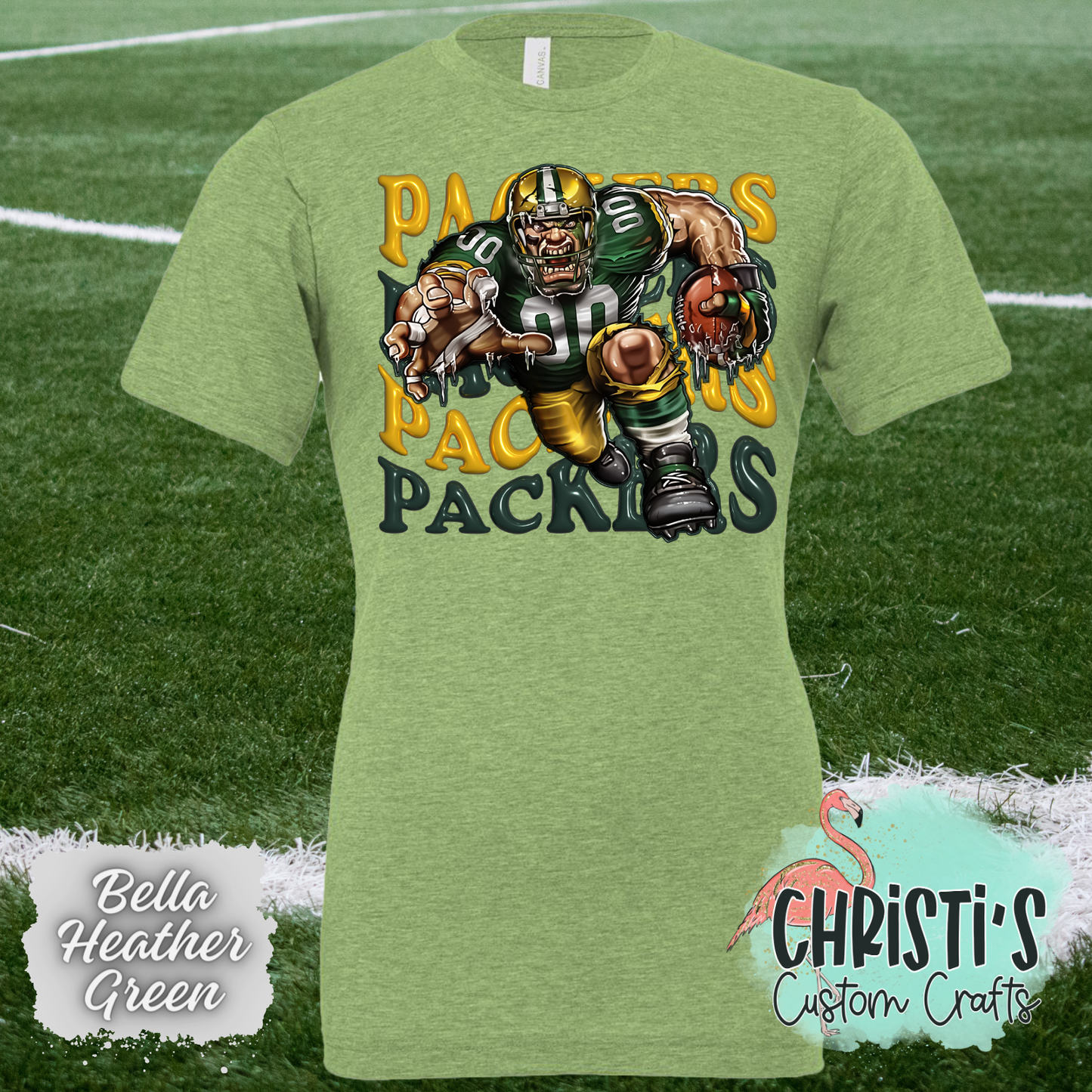 Faux 3d Bubble Packer repeat