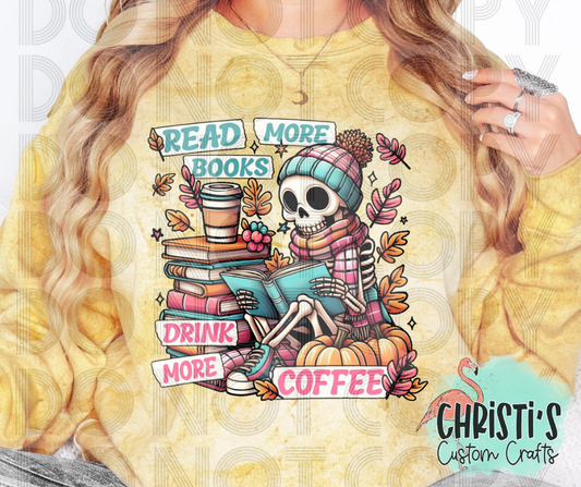 Read more Books, Drink more Coffee