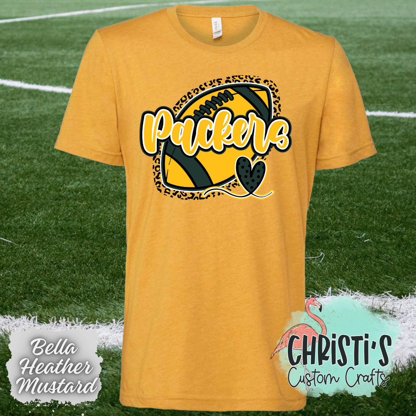 Leopard outline Football