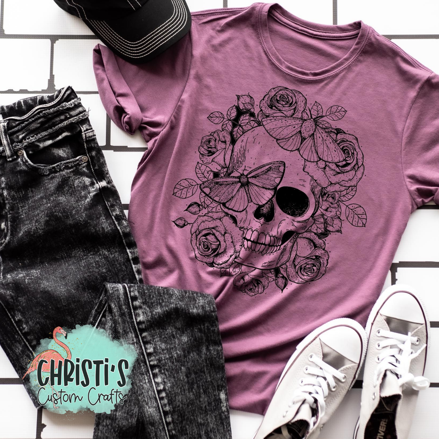 Floral Skull