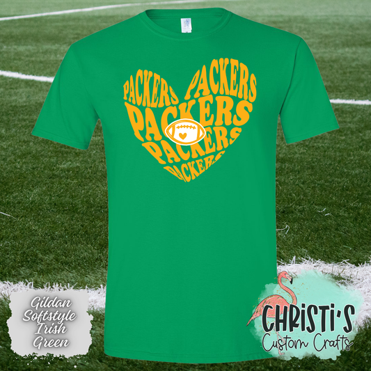 Packers repeat Heart Shape