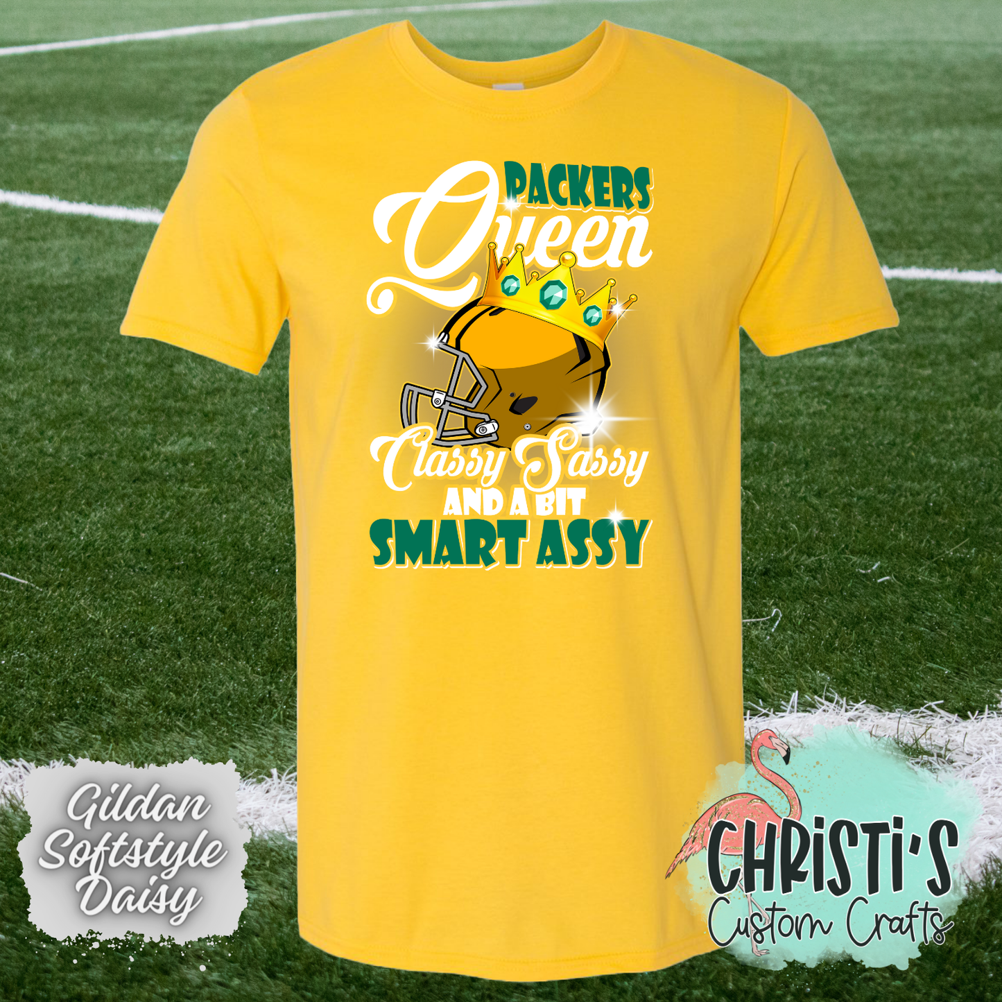 Packers Queen Classy, Sassy…….