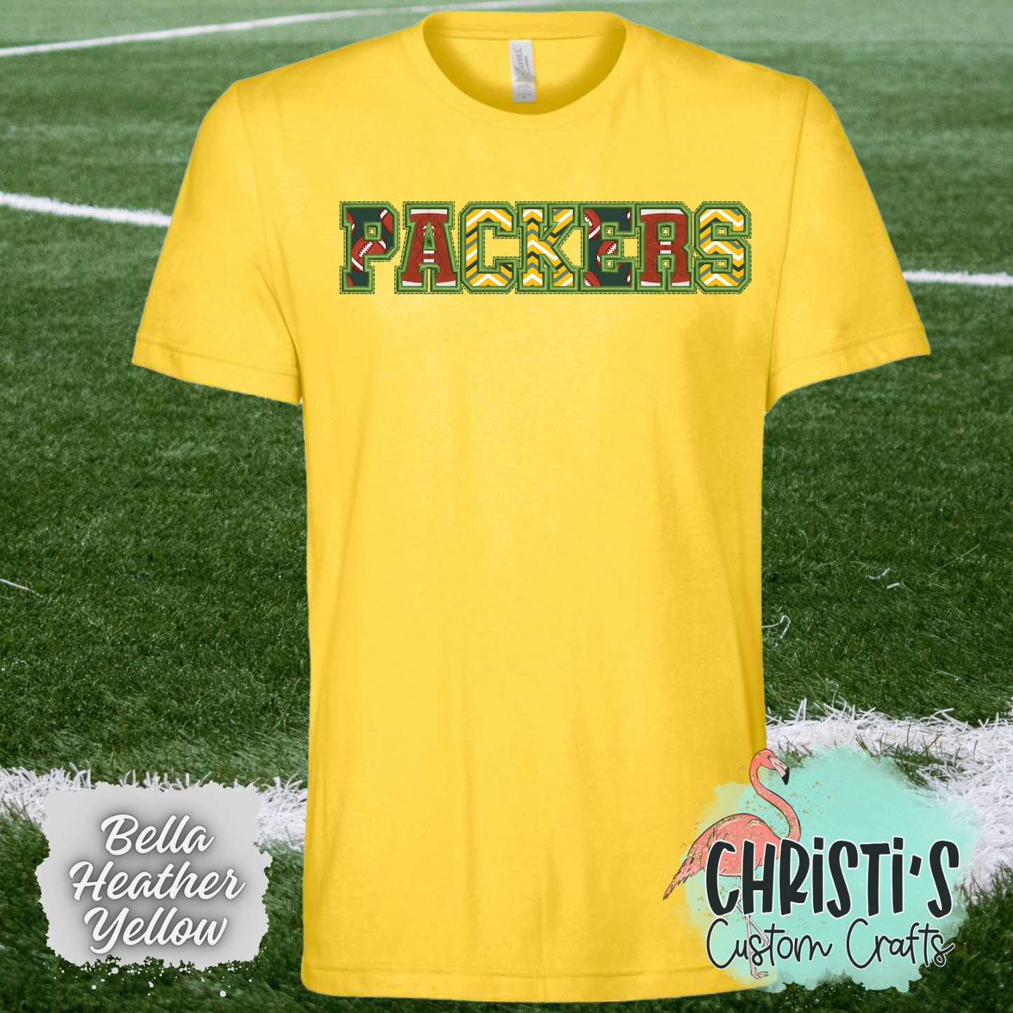 Packers Varsity fill prints