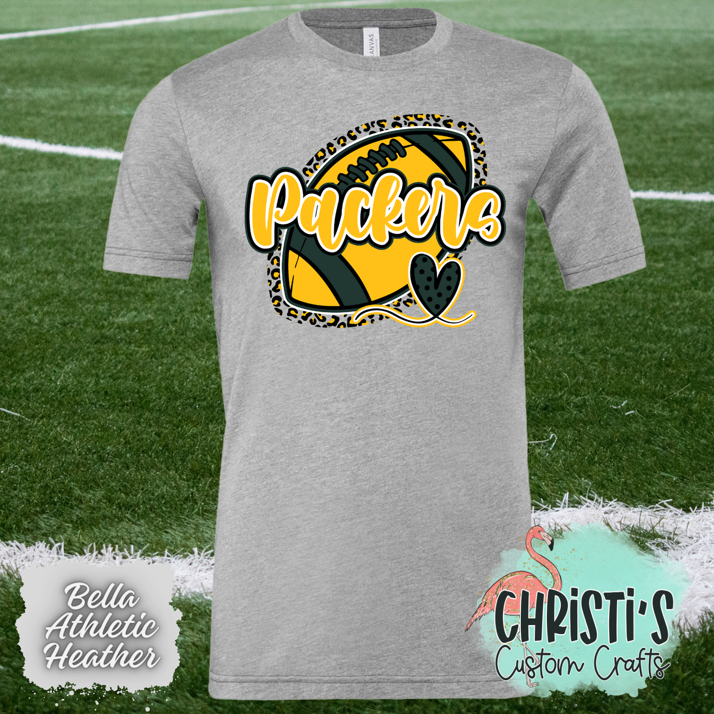 Leopard outline Football