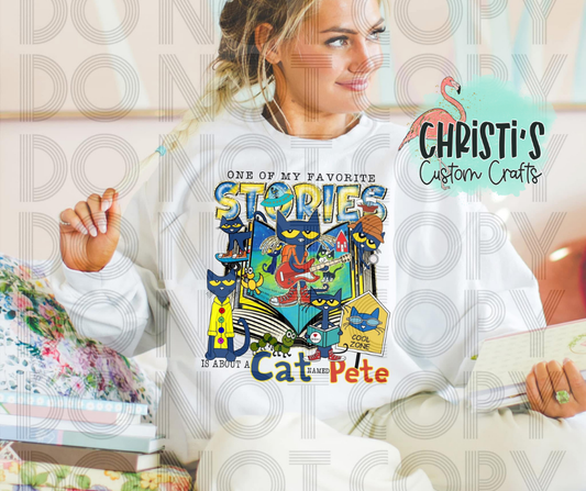 One of my favorite Stories is about…….(dropdown choices)