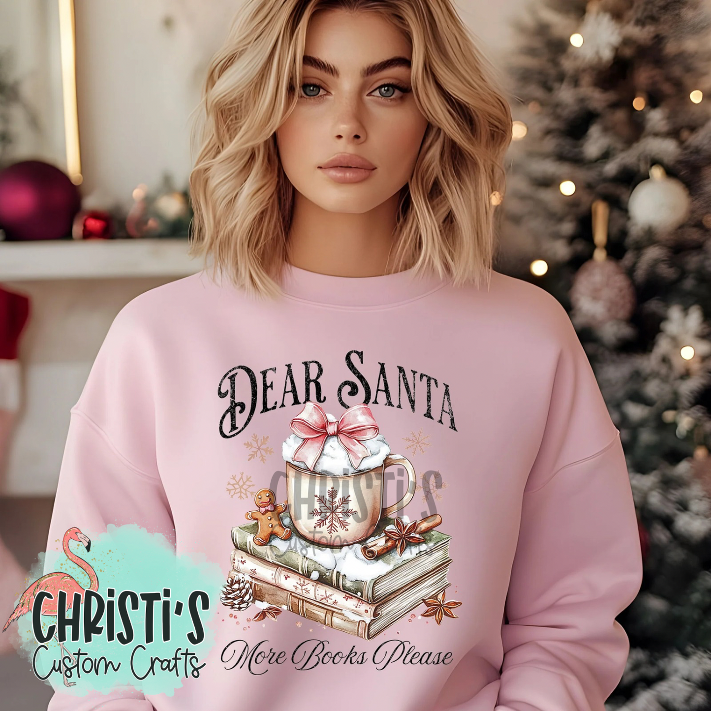 Dear Santa ,more books please