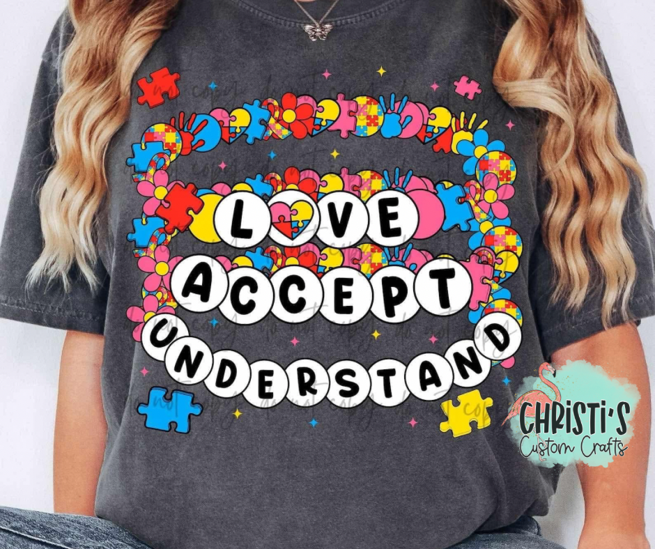 Love Accept Understand Friendship Bracelets