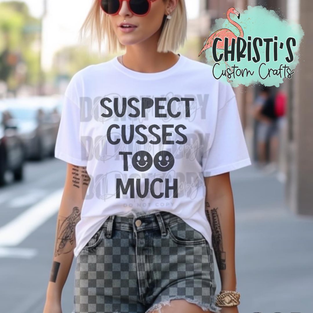 Suspect Cusses too Much