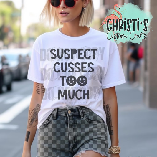 Suspect Cusses too Much