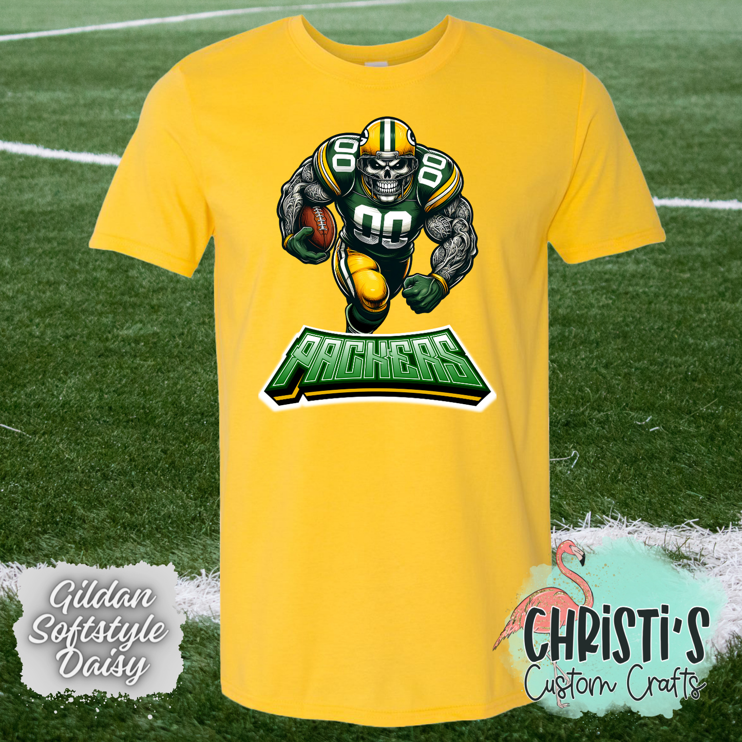 Packers Skull Player