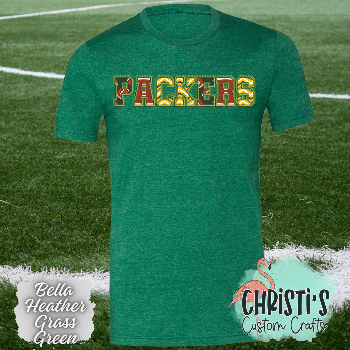 Packers Varsity fill prints