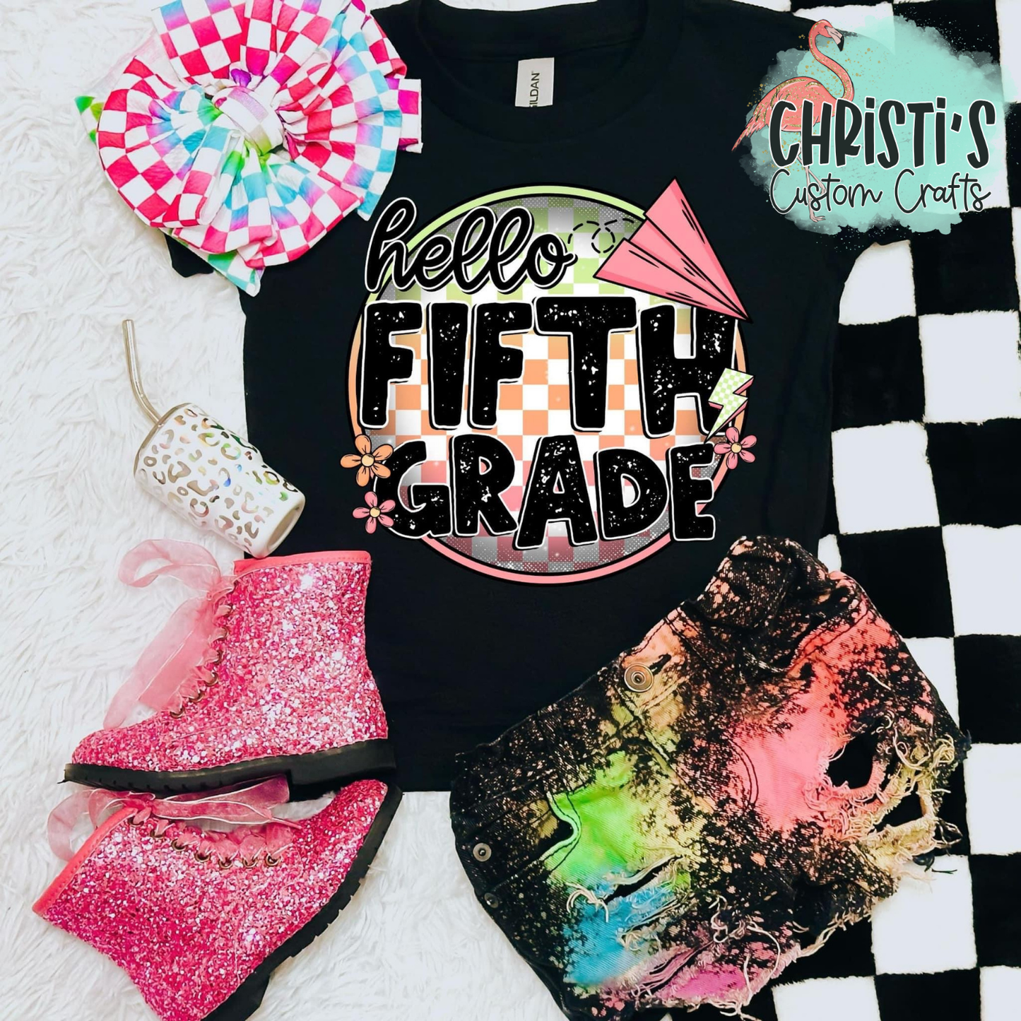 Paper Airplane Blue or Pink Hello ….Grade