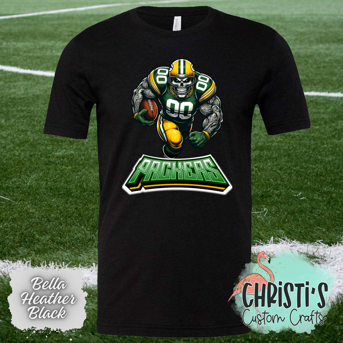 Packers Skull Player