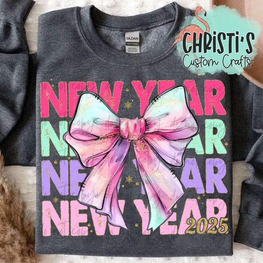 New Year repeat with Pink Bow