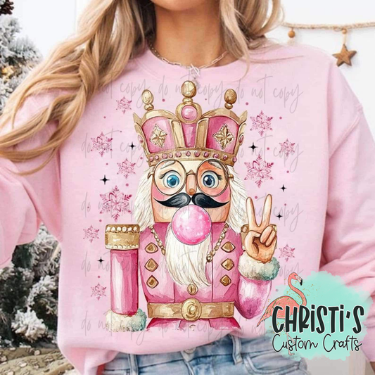Pink Nutcracker Bubble